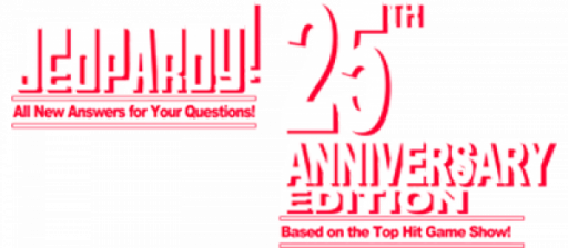 Jeopardy! 25th Anniversary Edition (USA) logo